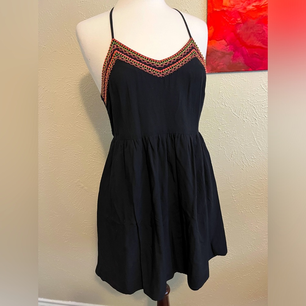 Beach Dress with Embroidered Detail